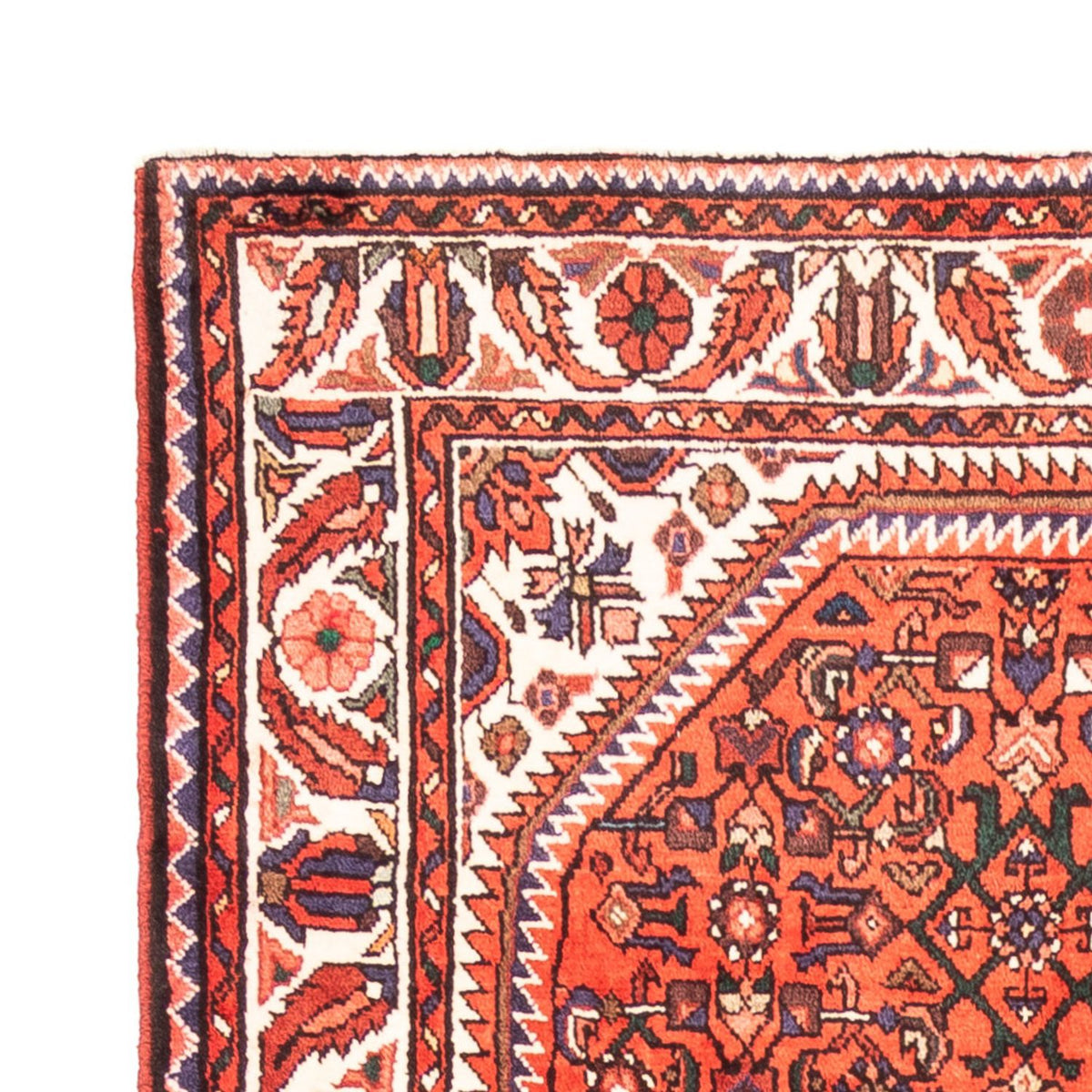 Alfombra persa - Nómada - 296 x 156 cm - rojo