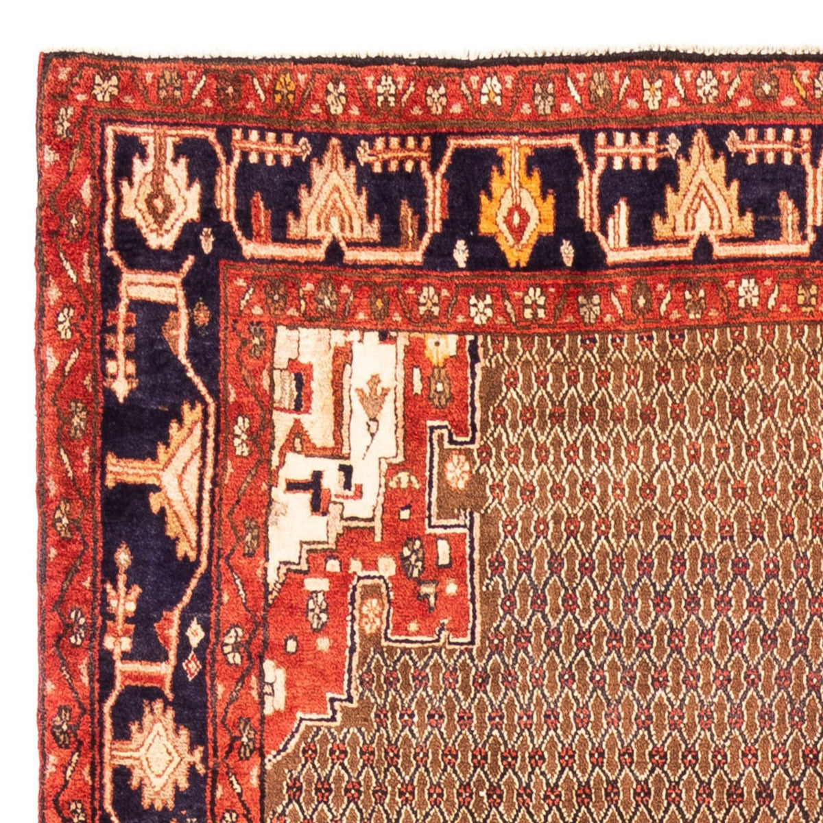 Alfombra persa - Nómada - 307 x 160 cm - rojo