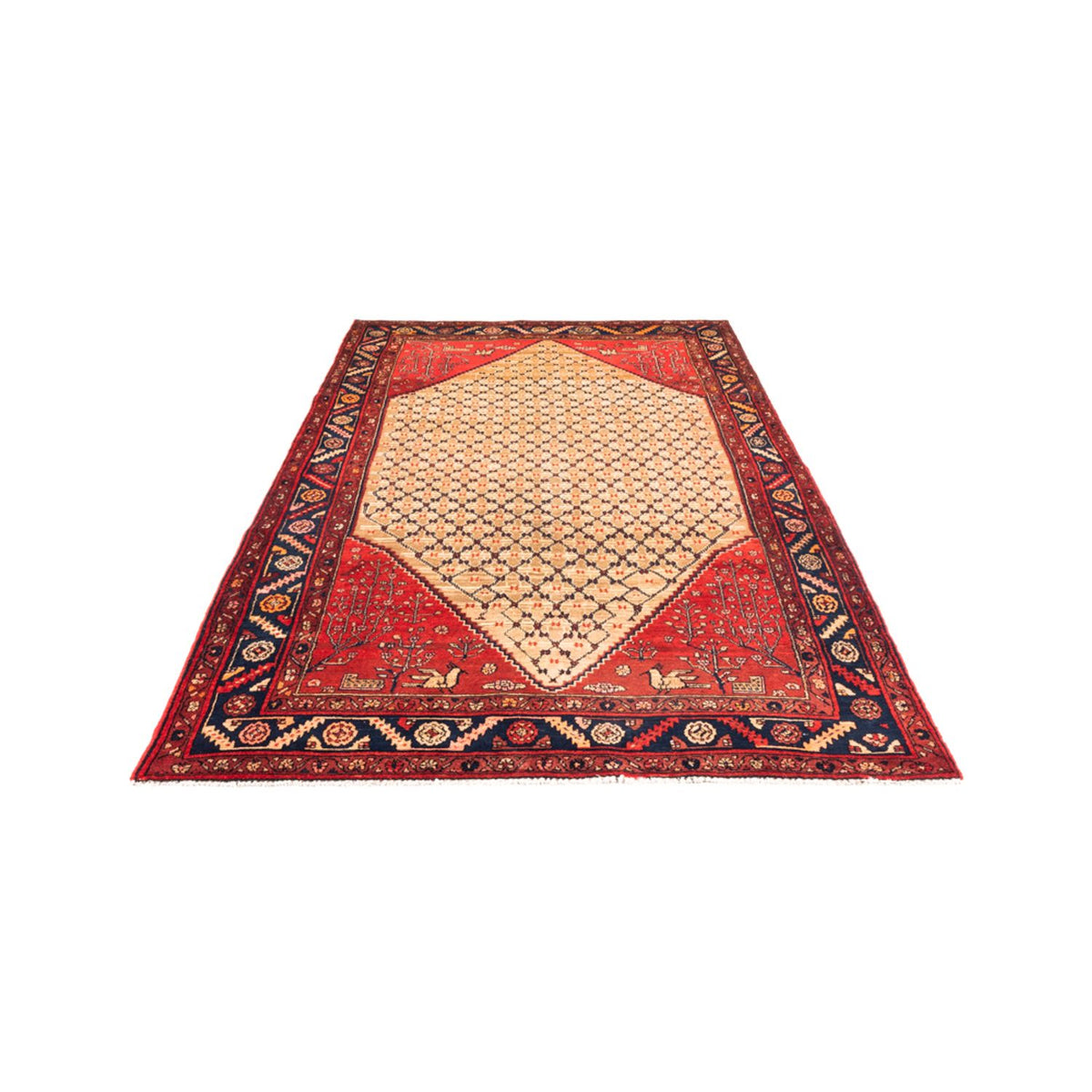 Alfombra persa - Nómada - 273 x 153 cm - crema