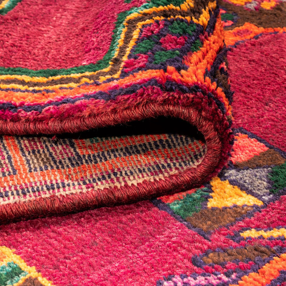 Alfombra persa - Nómada - 278 x 168 cm - rojo