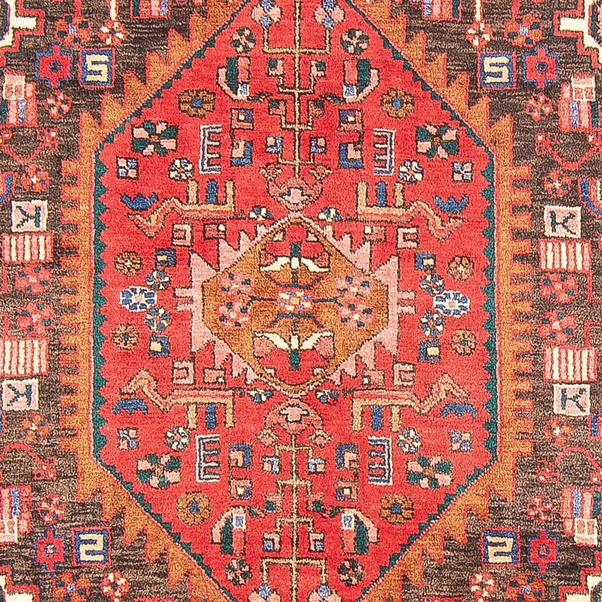 Alfombra persa - Nómada - 280 x 150 cm - azul oscuro