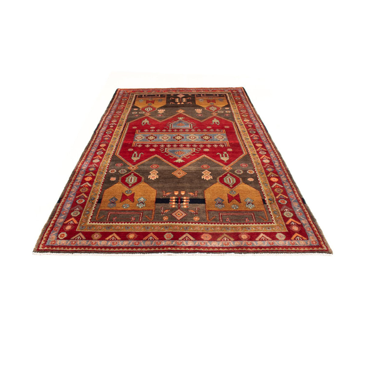 Alfombra persa - Nómada - 310 x 158 cm - rojo