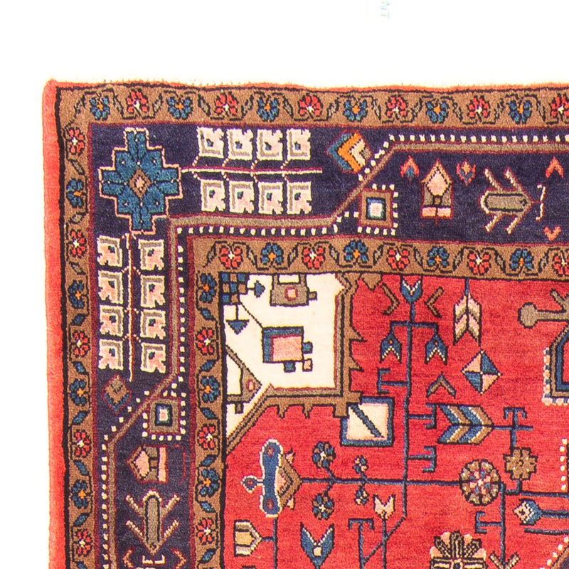 Alfombra persa - Nómada - 257 x 150 cm - rojo