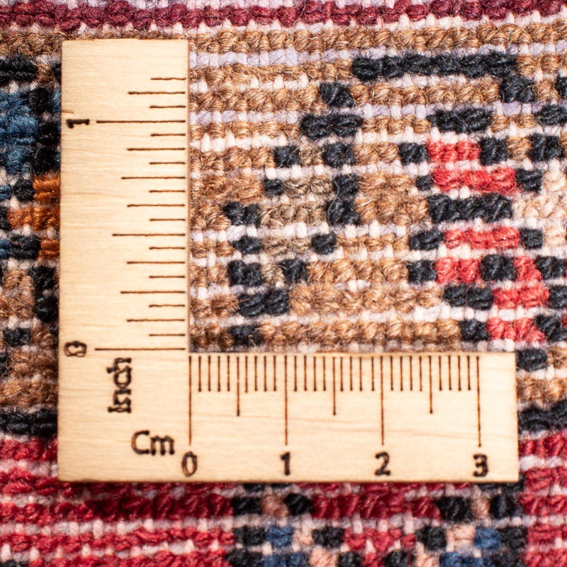 Alfombra persa - Nómada - 257 x 150 cm - rojo