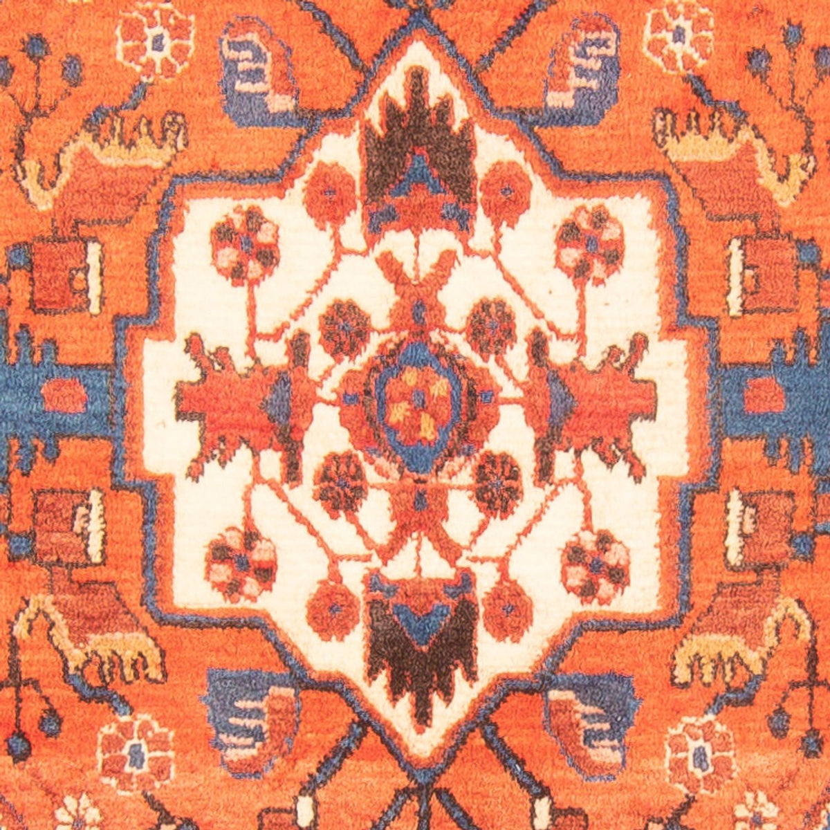 Alfombra persa - Nómada - 287 x 176 cm - azul oscuro