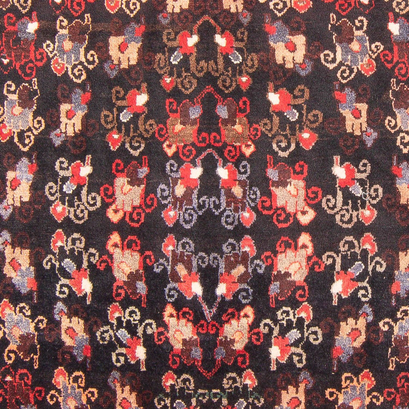 Alfombra de pasillo Alfombra persa - Nómada - 350 x 140 cm - azul oscuro