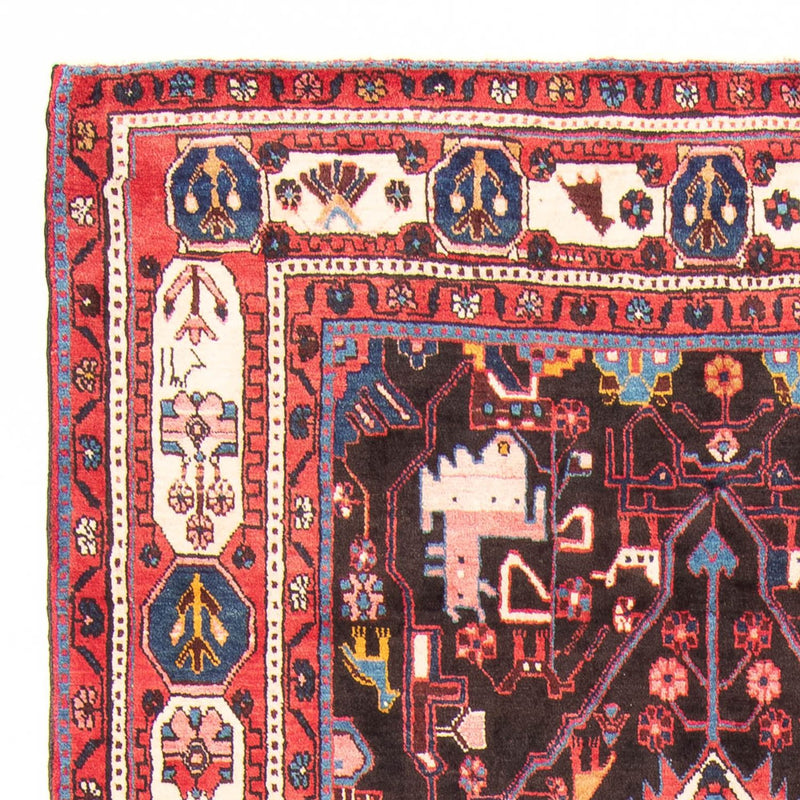 Alfombra de pasillo Alfombra persa - Nómada - 350 x 160 cm - azul oscuro