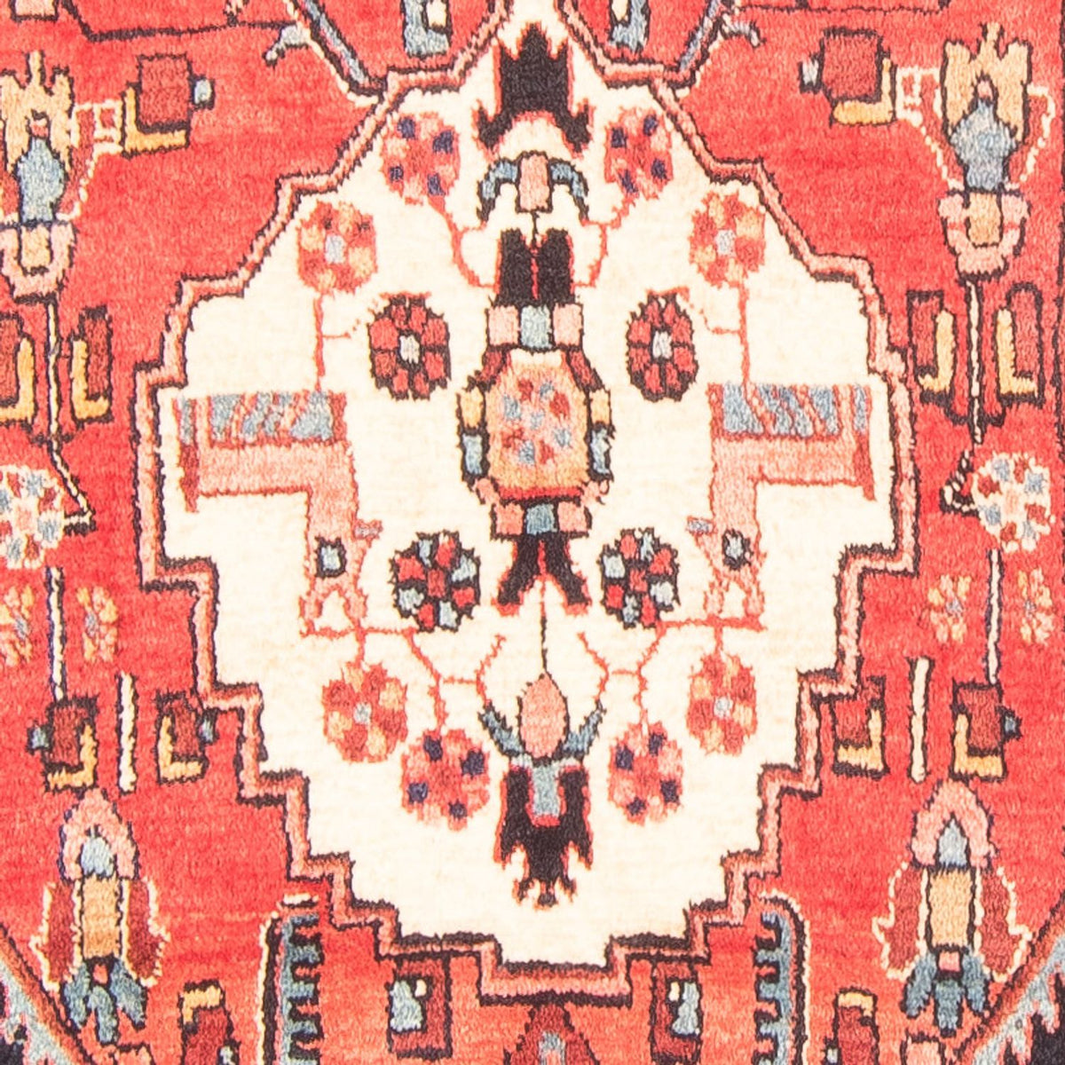 Alfombra persa - Nómada - 335 x 150 cm - azul oscuro