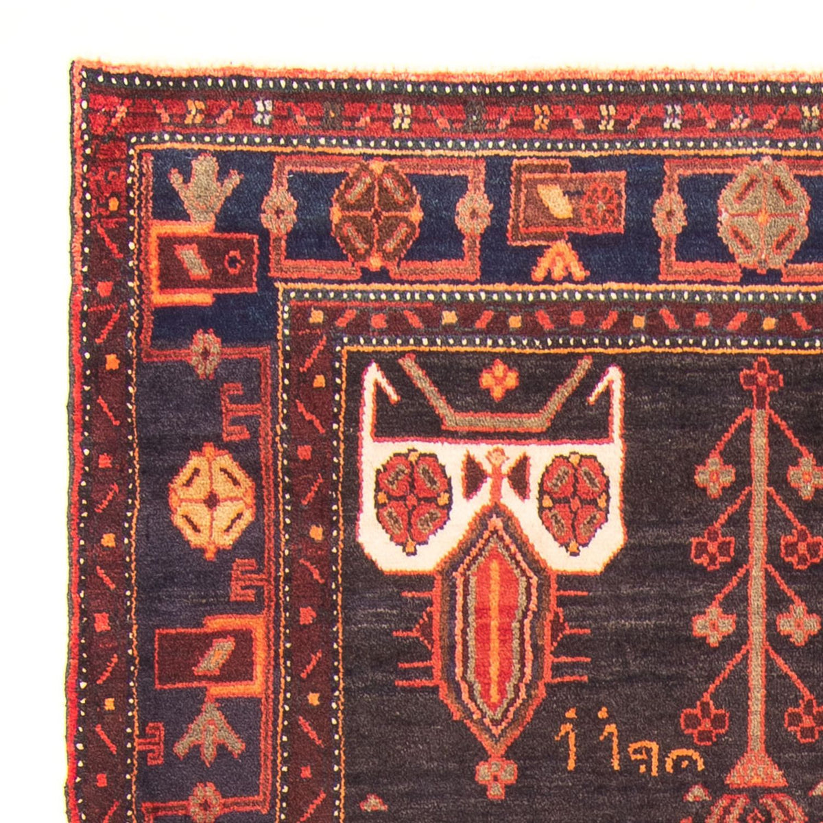 Alfombra de pasillo Alfombra persa - Nómada - 294 x 145 cm - azul