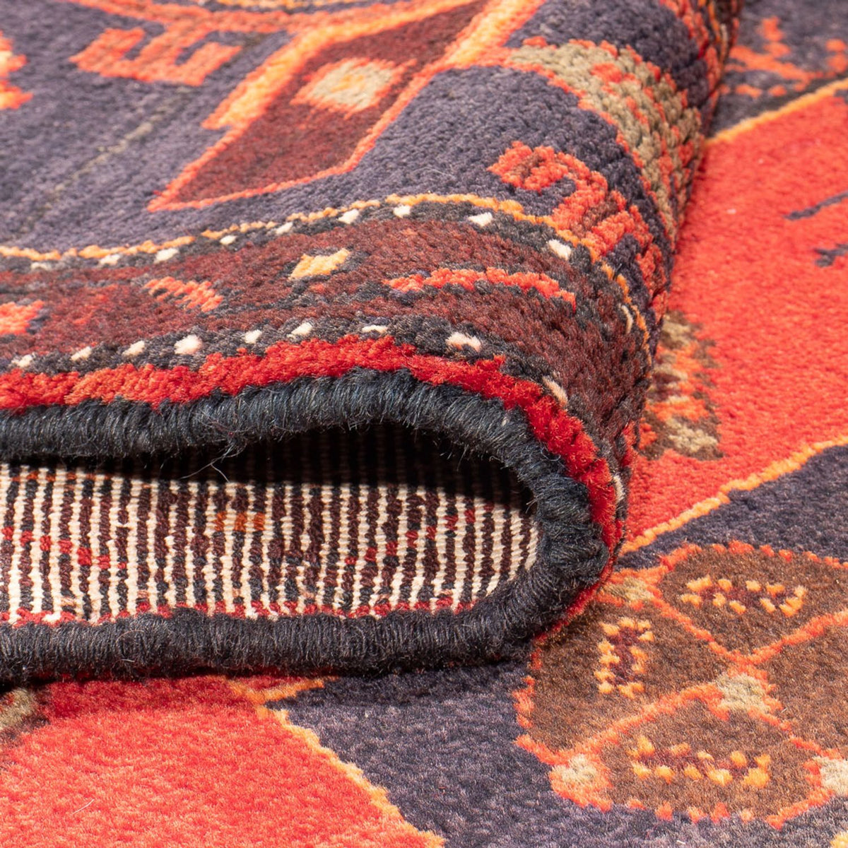 Alfombra de pasillo Alfombra persa - Nómada - 294 x 145 cm - azul