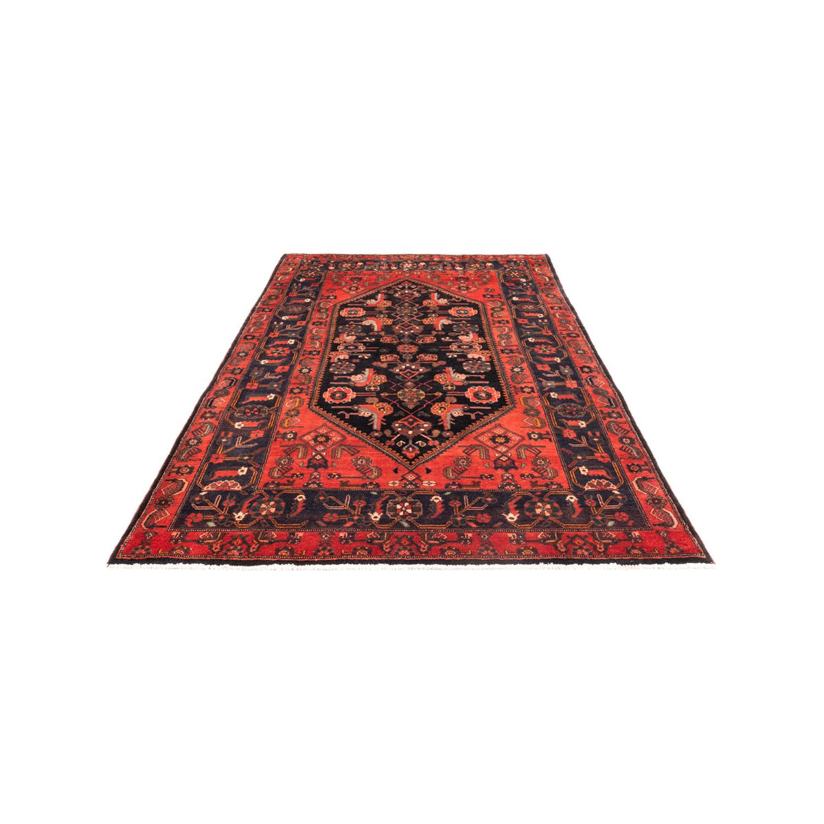 Alfombra persa - Nómada - 300 x 170 cm - azul oscuro