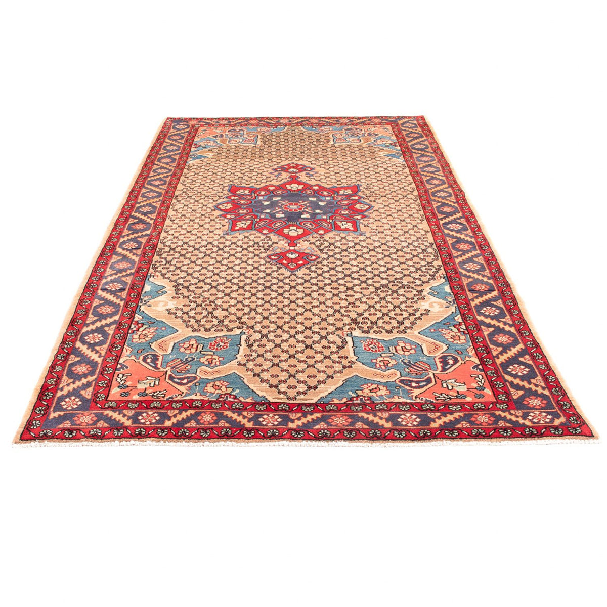 Alfombra persa - Nómada - 290 x 150 cm - multicolor