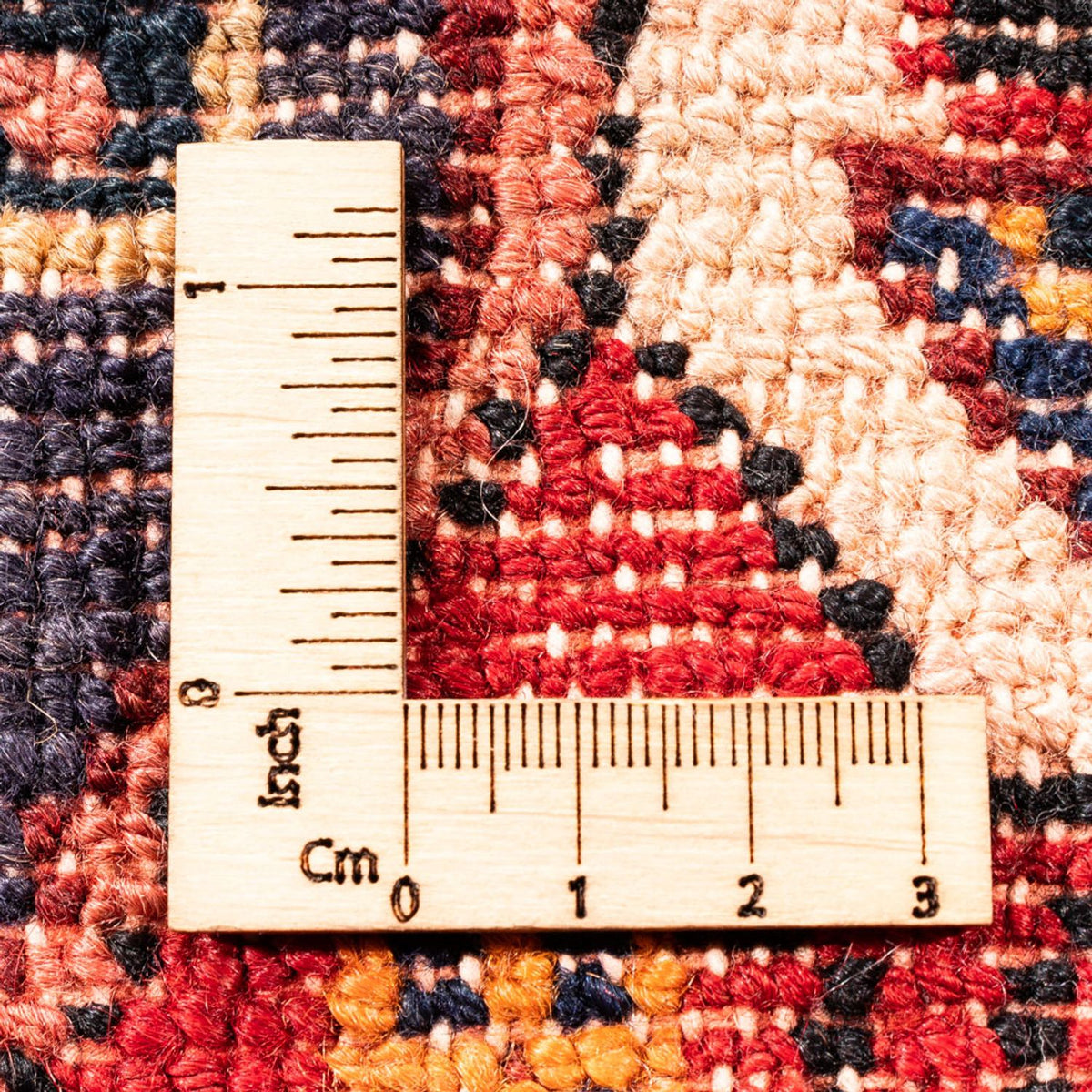 Alfombra persa - Nómada - 280 x 172 cm - azul oscuro