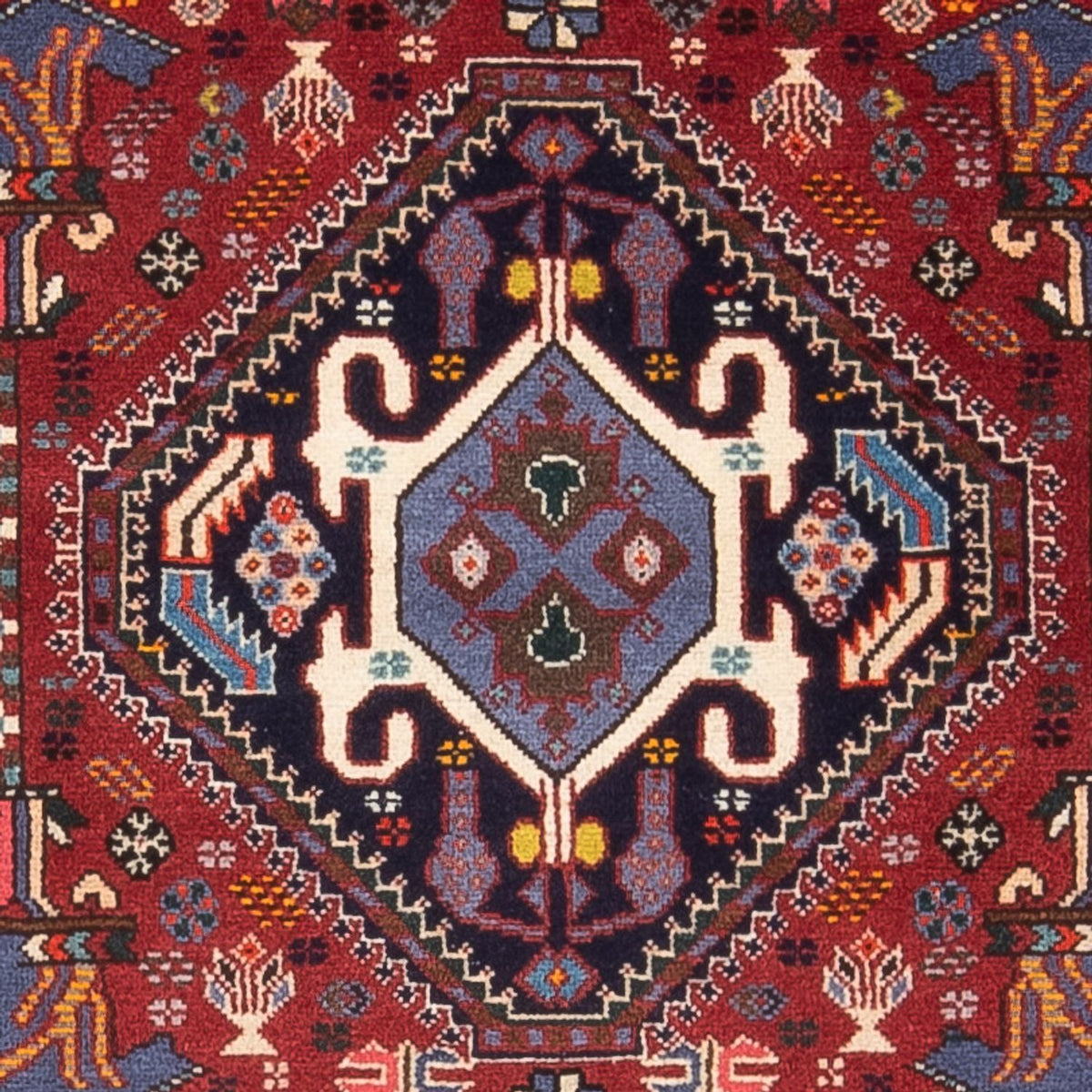 Alfombra persa - Nómada - 148 x 70 cm - rojo