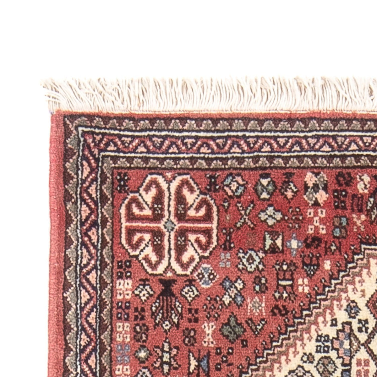 Alfombra de pasillo Alfombra persa - Nómada - 160 x 70 cm - crema