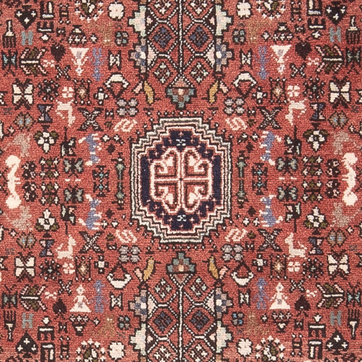 Alfombra persa - Nómada - 150 x 70 cm - rojo