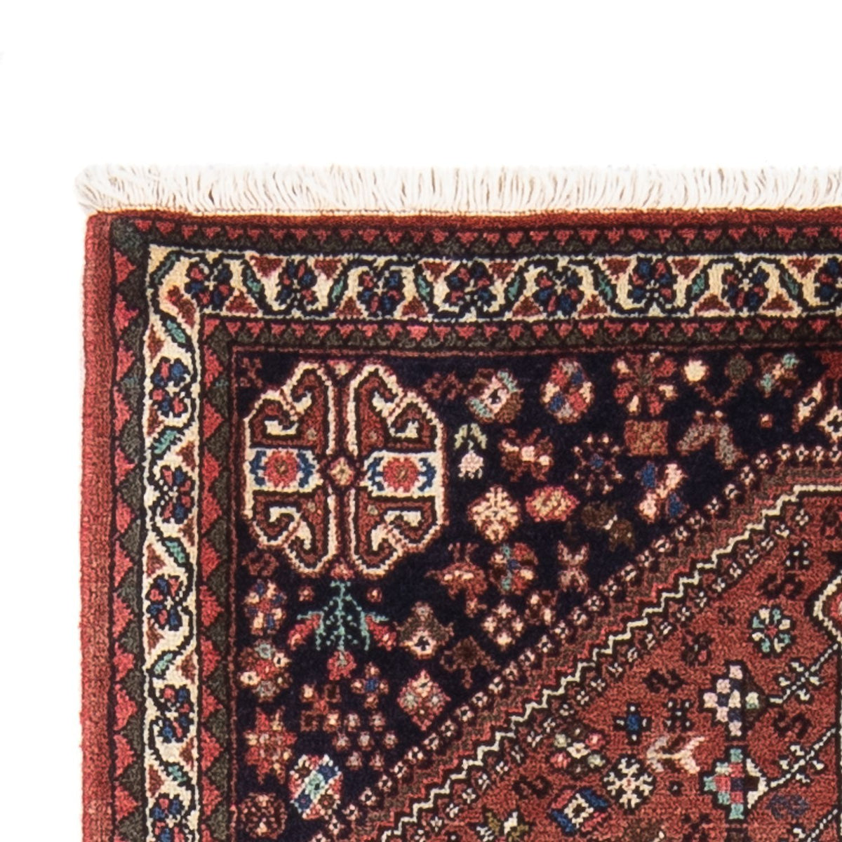 Alfombra persa - Nómada - 153 x 72 cm - rojo