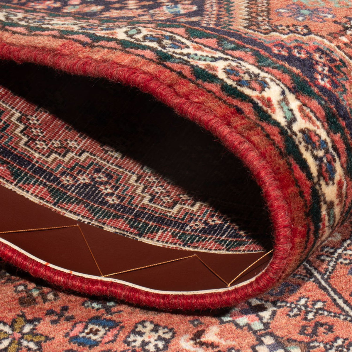 Alfombra persa - Nómada - 153 x 72 cm - rojo