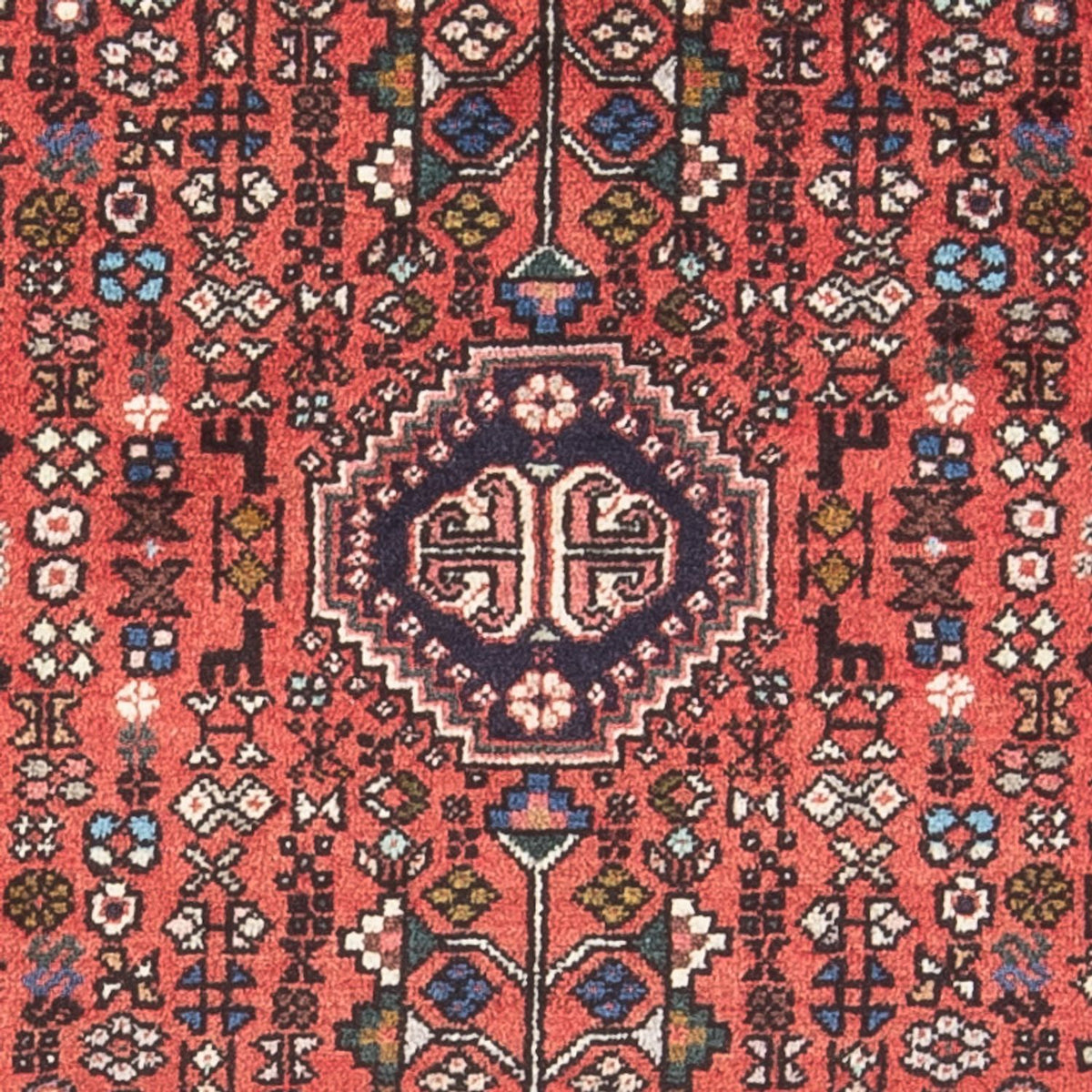 Alfombra persa - Nómada - 145 x 67 cm - rojo