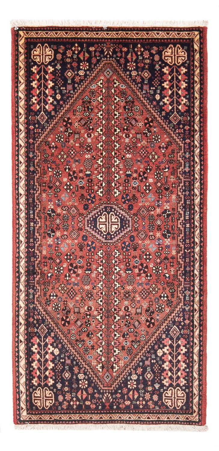 Alfombra persa - Nómada - 153 x 68 cm - rojo