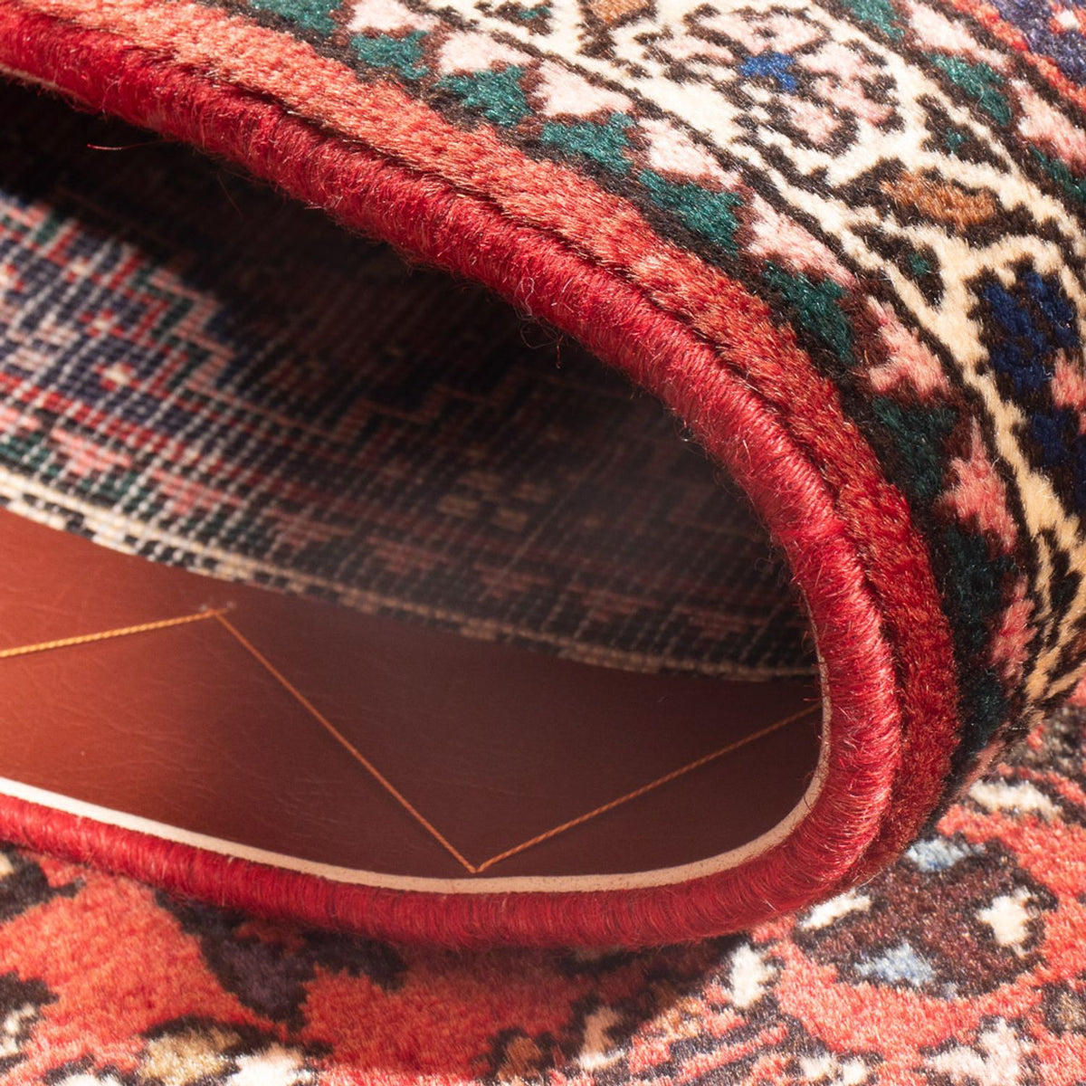 Alfombra persa - Nómada - 153 x 66 cm - rojo