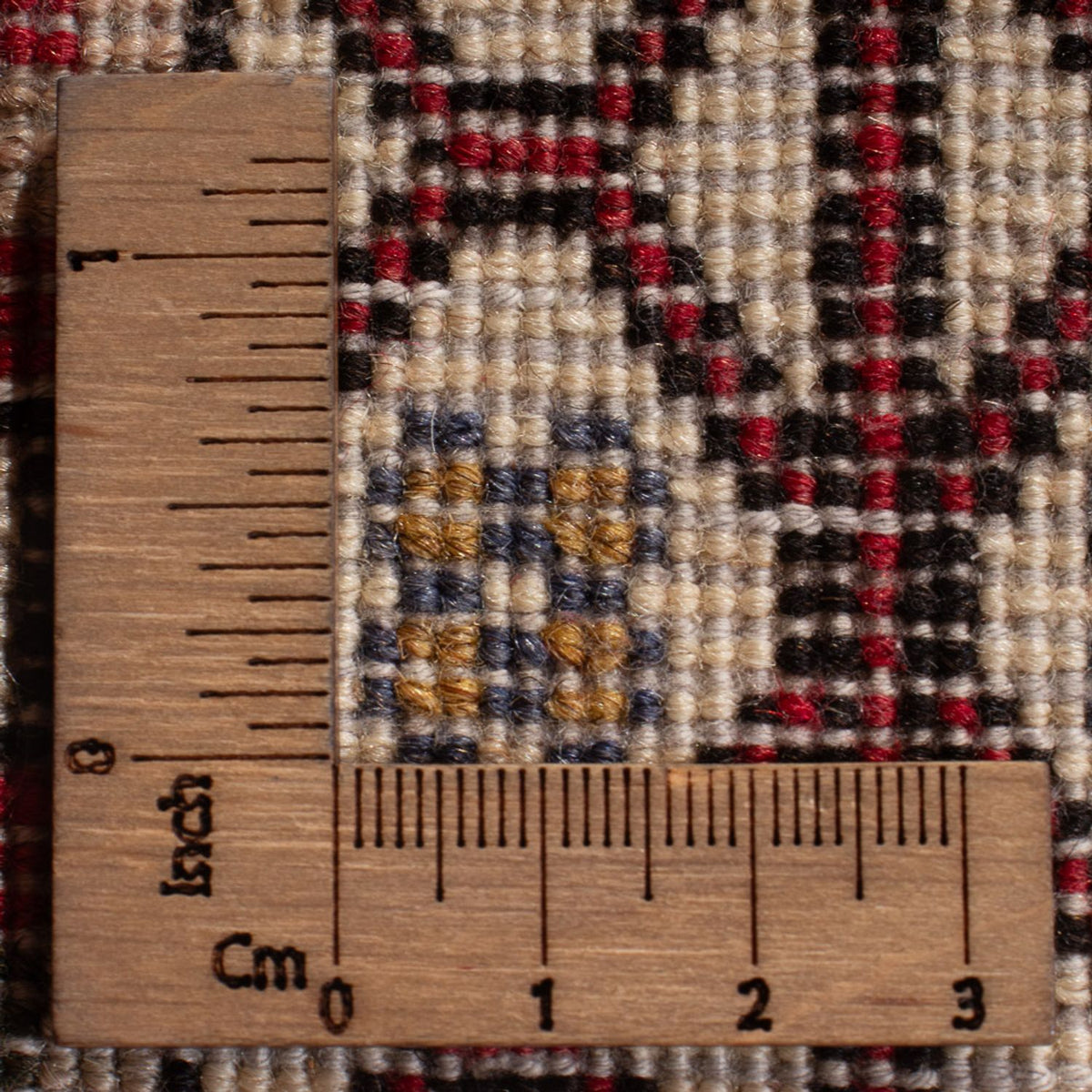 Alfombra persa - Nómada - 147 x 70 cm - crema