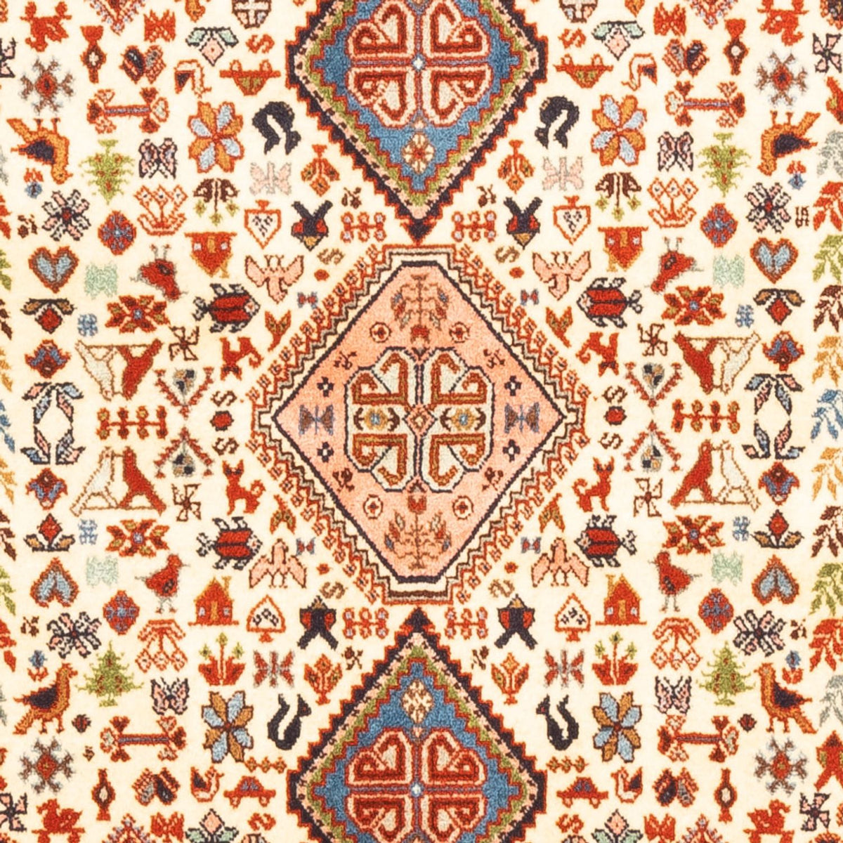 Alfombra persa - Nómada - 150 x 100 cm - beige