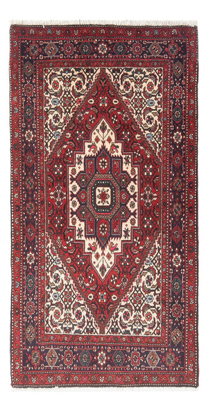 Alfombra persa - Nómada - 145 x 80 cm - crema