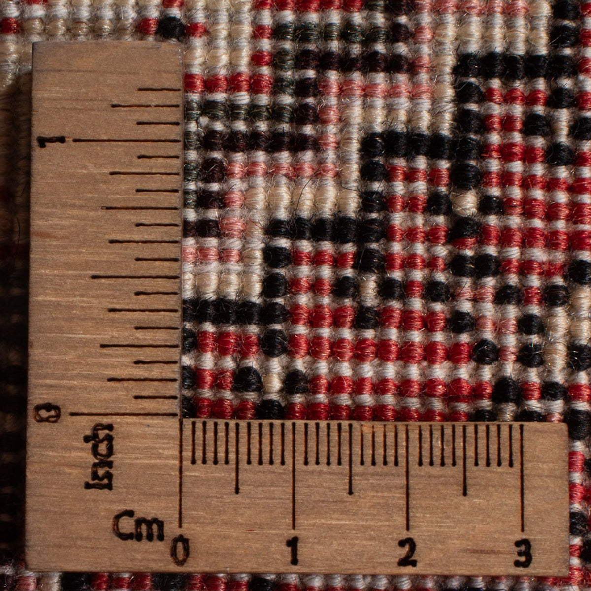 Alfombra persa - Nómada - 126 x 80 cm - crema