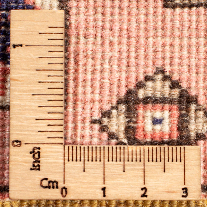 Alfombra persa - Nómada - 96 x 67 cm - salmón