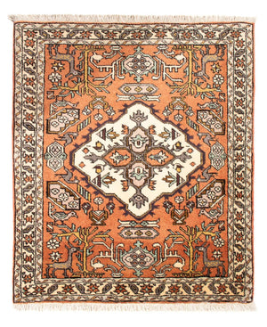 Alfombra persa - Nómada - 89 x 71 cm - naranja