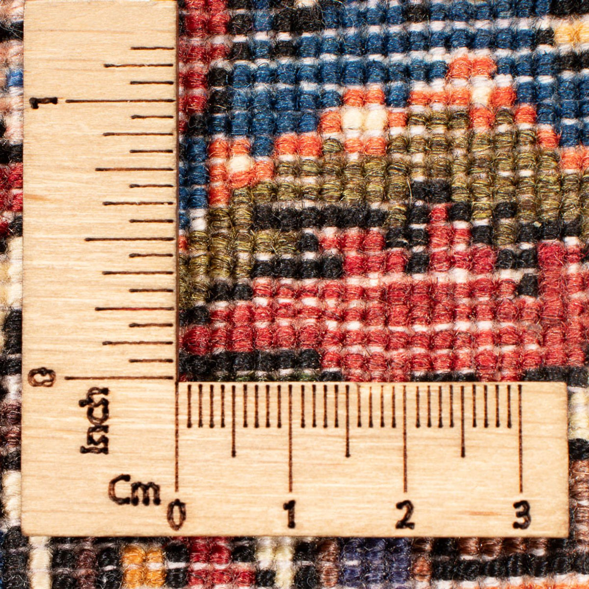 Alfombra persa - Nómada - 100 x 70 cm - multicolor