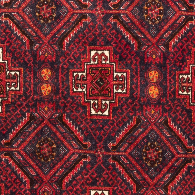 Alfombra Belutsch - 170 x 92 cm - rojo oscuro