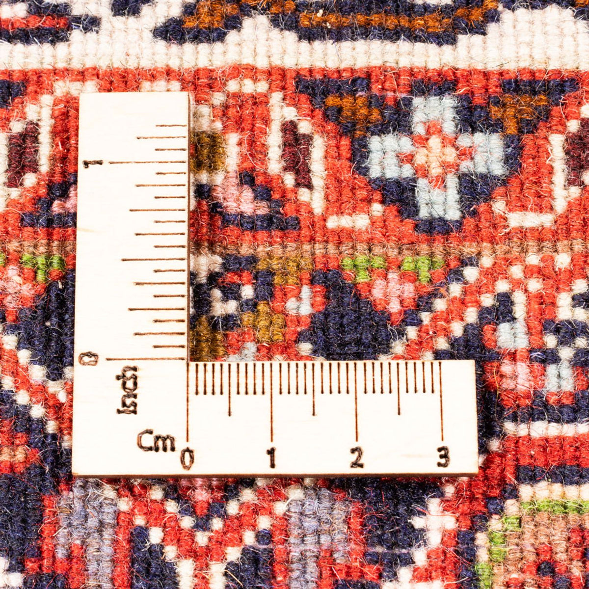 Alfombra persa - Bidjar - 177 x 107 cm - rojo