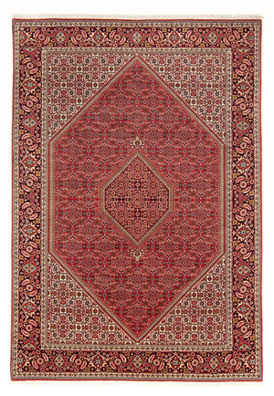 Alfombra persa - Bidjar - 290 x 192 cm - rojo