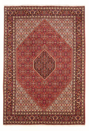Alfombra persa - Bidjar - 300 x 200 cm - rojo
