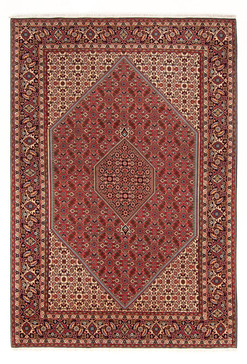 Alfombra persa - Bidjar - 293 x 200 cm - rojo