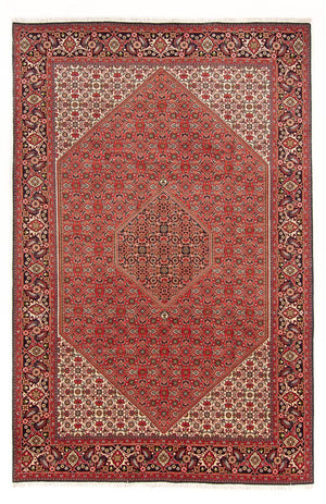 Alfombra persa - Bidjar - 298 x 197 cm - rojo