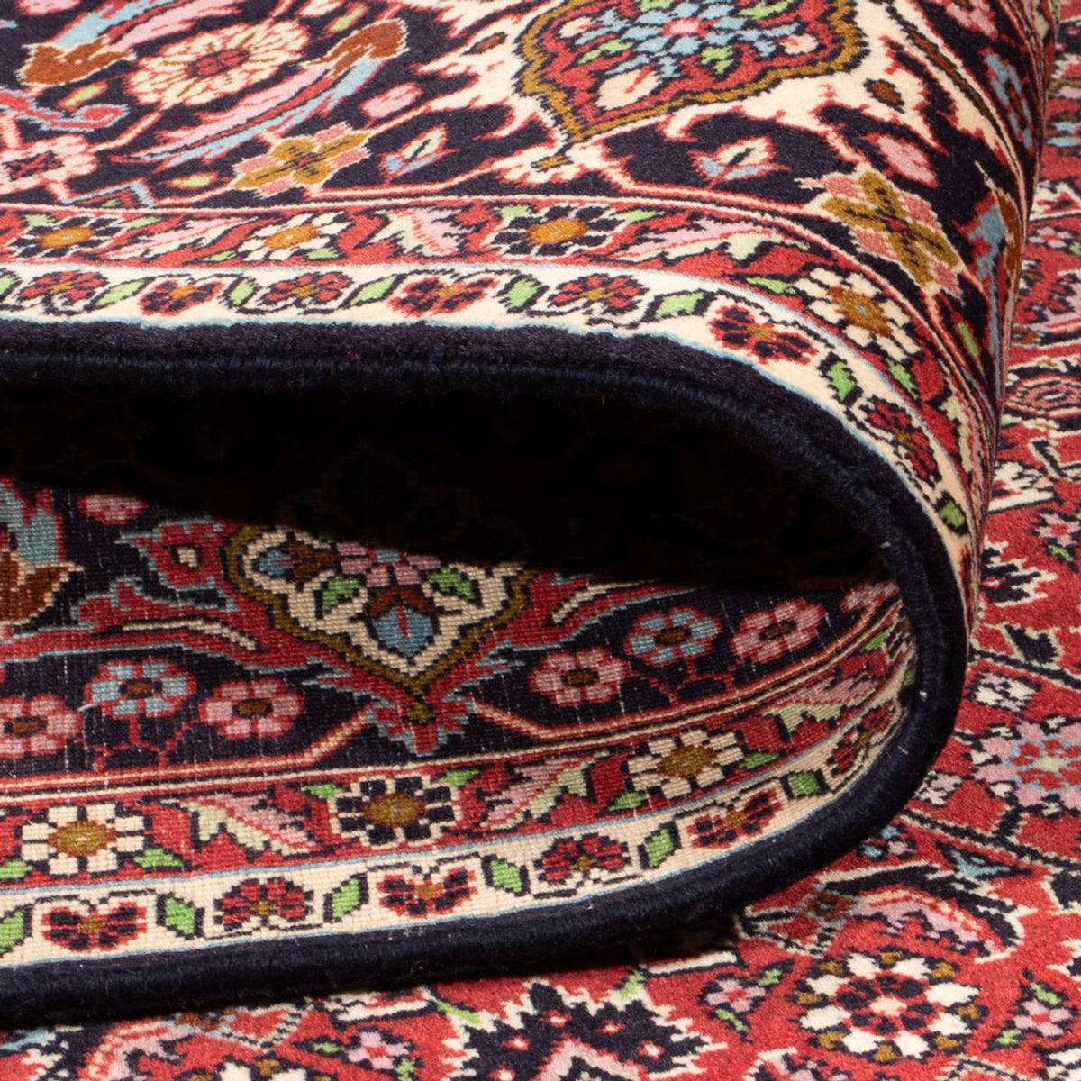 Alfombra persa - Bidjar - 290 x 198 cm - rojo