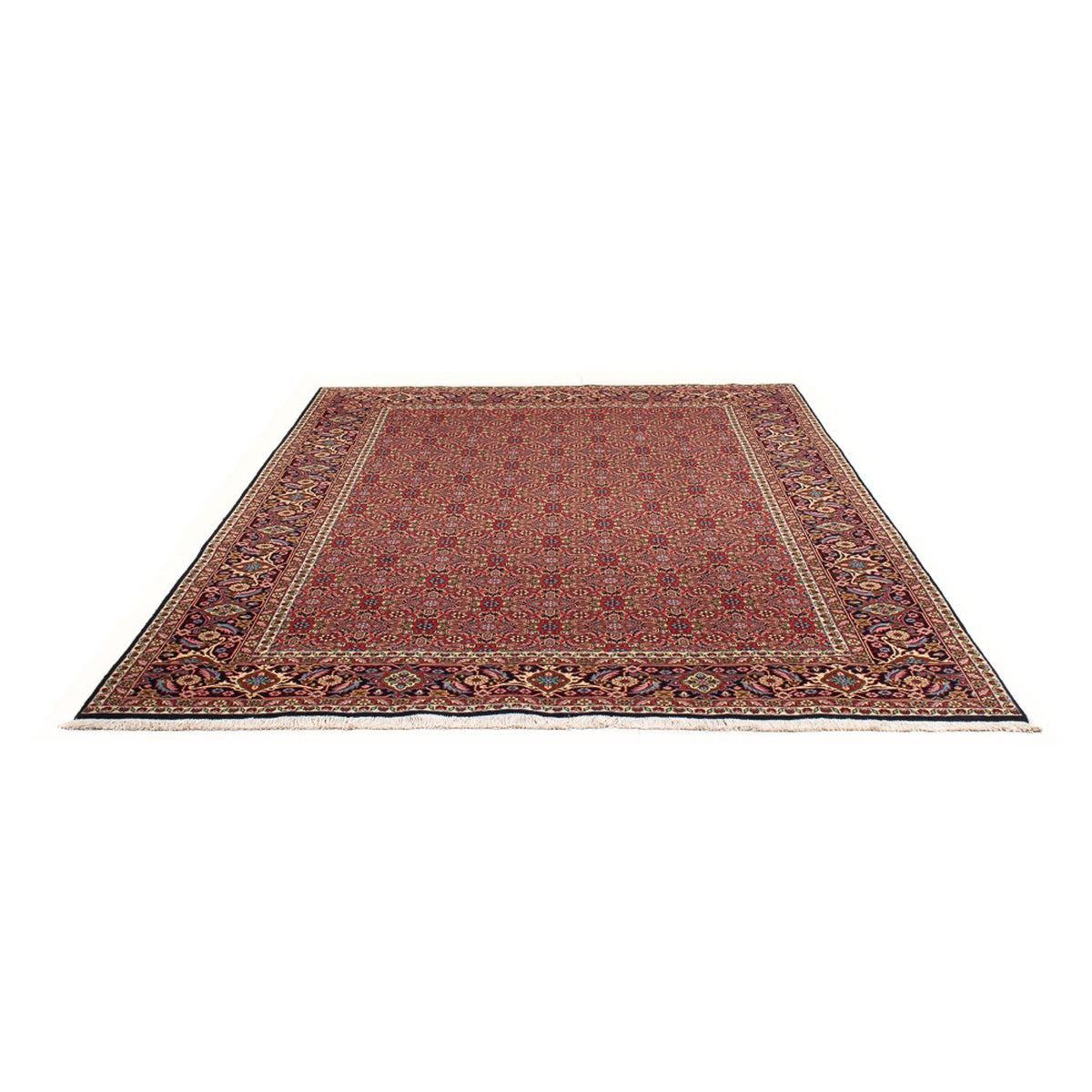 Alfombra persa - Bidjar - 290 x 198 cm - rojo
