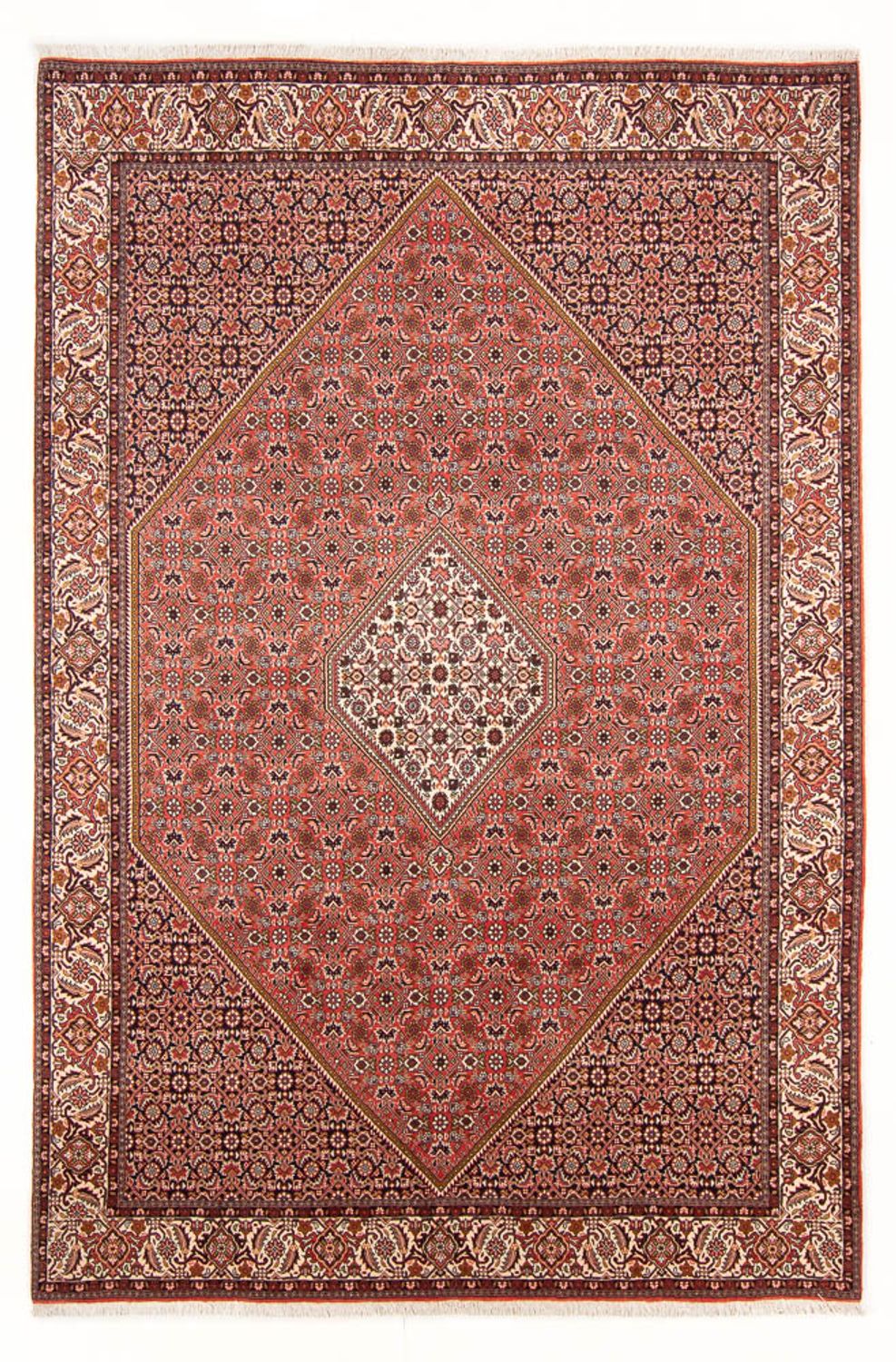 Alfombra persa - Bidjar - 300 x 202 cm - rojo