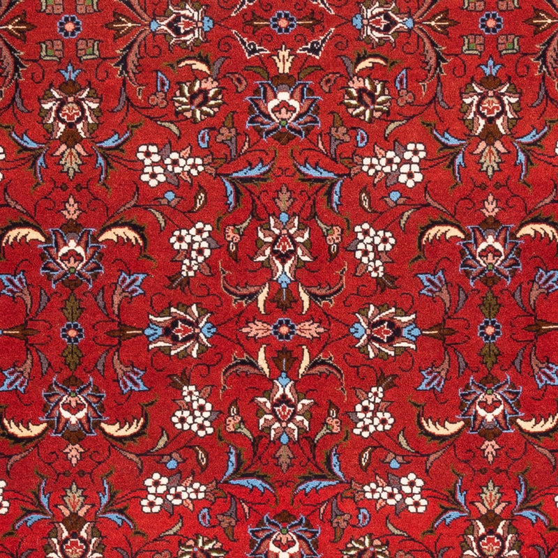Alfombra persa - Bidjar - 182 x 110 cm - rojo