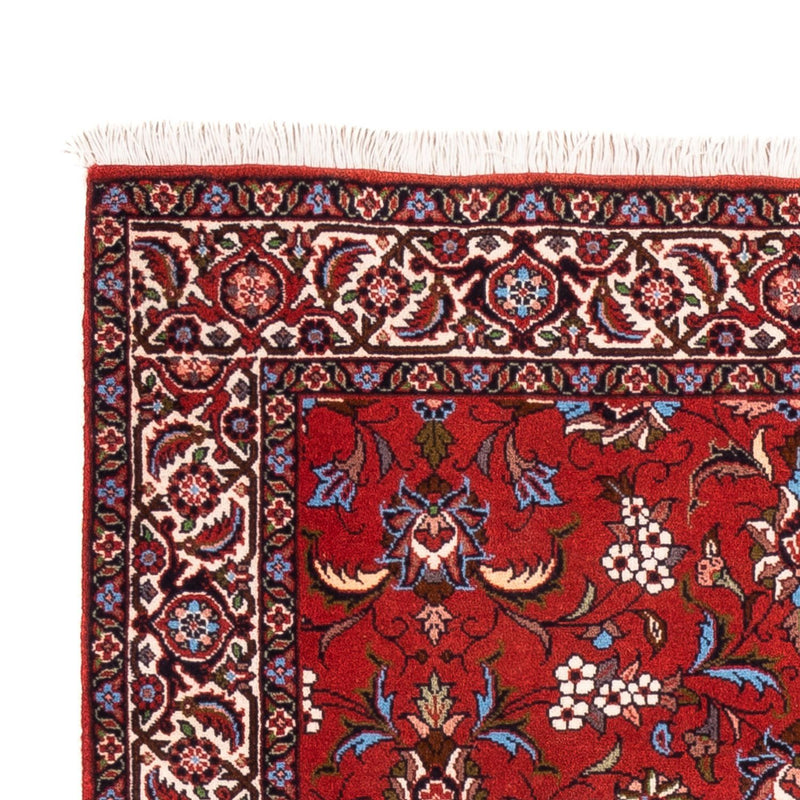 Alfombra persa - Bidjar - 182 x 110 cm - rojo