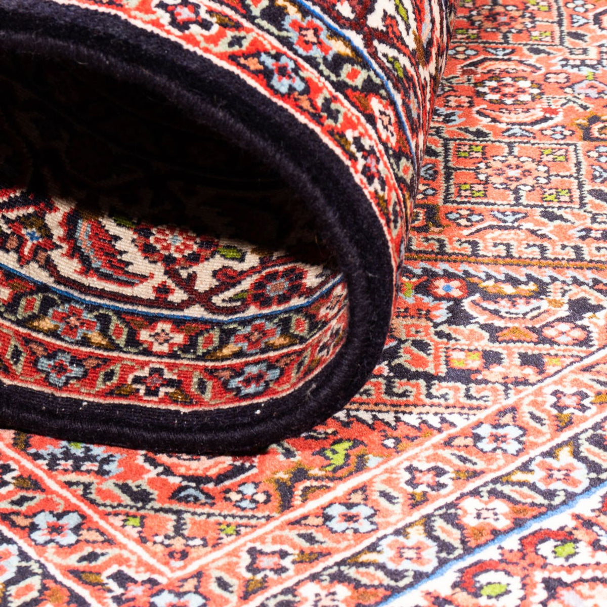 Alfombra persa - Bidjar - 180 x 107 cm - rojo