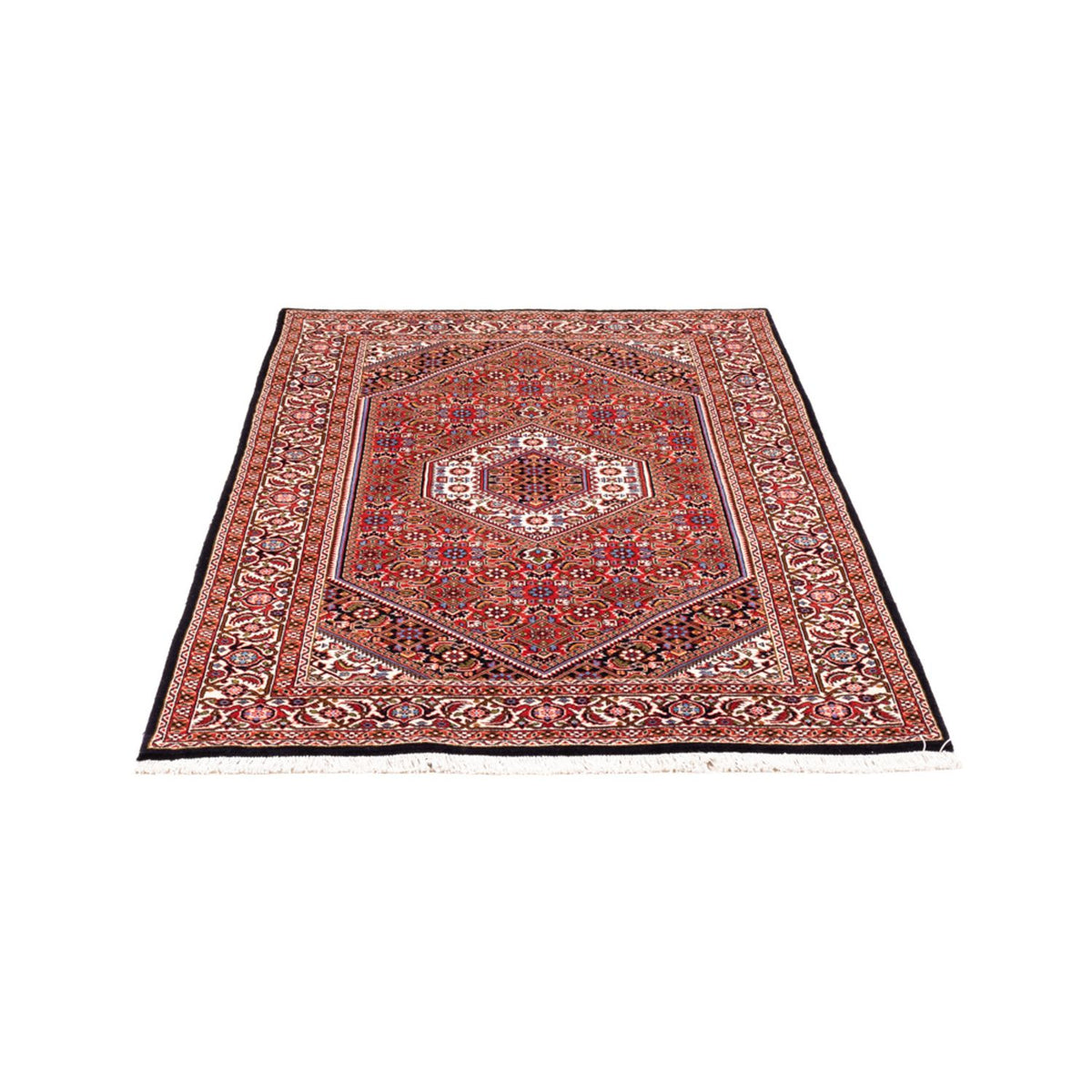 Alfombra persa - Bidjar - 174 x 110 cm - rojo