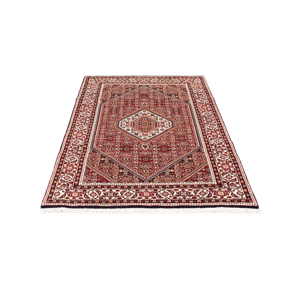 Alfombra persa - Bidjar - 174 x 107 cm - rojo