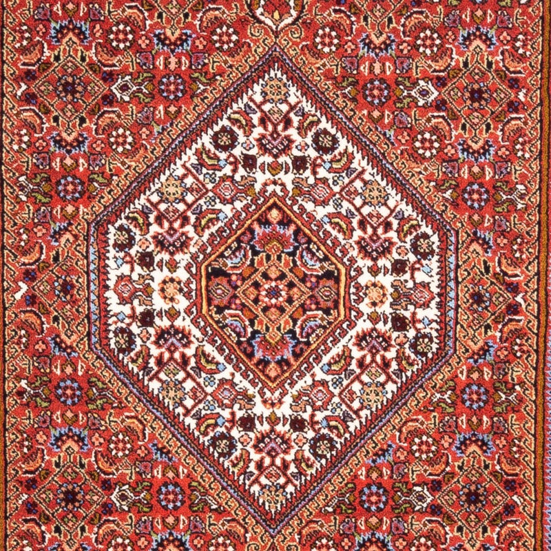 Alfombra persa - Bidjar - 176 x 110 cm - rojo