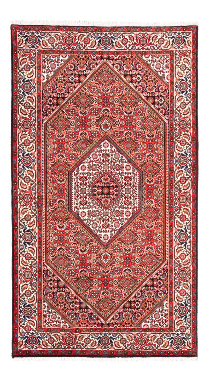 Alfombra persa - Bidjar - 183 x 110 cm - rojo