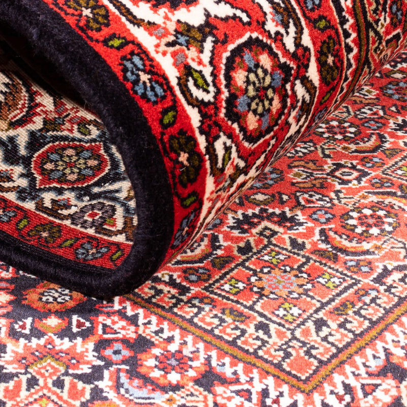 Alfombra persa - Bidjar - 183 x 110 cm - rojo