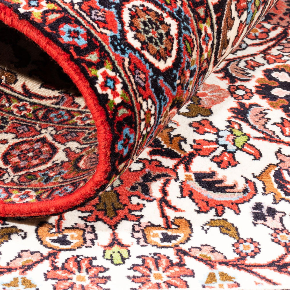 Alfombra persa - Bidjar - 182 x 109 cm - crema